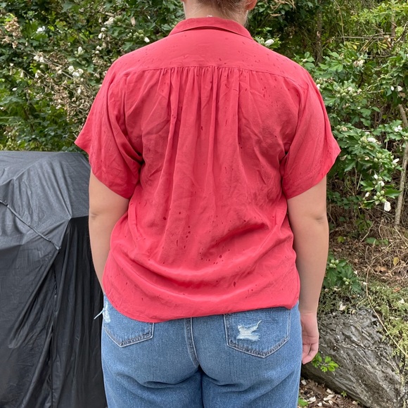 Vintage Silk Blouse - Picture 4 of 4